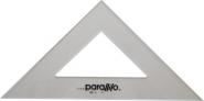 Parallilo τρίγωνο 36cm χωρίς αρίθμηση 45 μοίρες ή 60