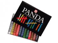 Panda oil pastels 12