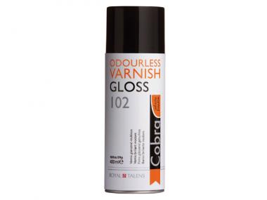 Odourless varnish gloss 