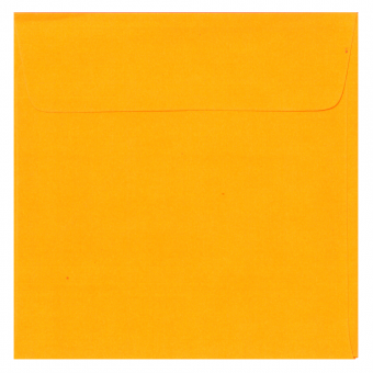 Φάκελος χρωματιστός 17x17cm 10τμχ Πορτοκαλί