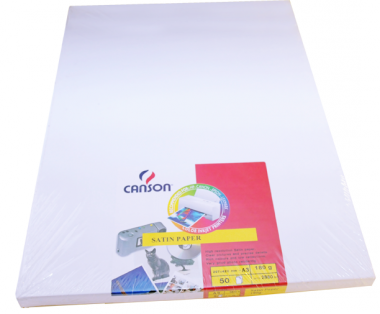 Photo paper Canson satin (μάτ) A3 180 gr 