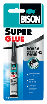Bison Super Glue κόλλα στιγμής 10γρ. 