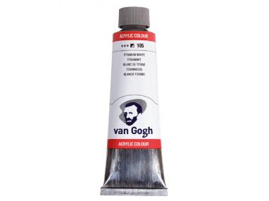 Ακρυλικό χρώμα van Gogh - Talens 40ml Oxide black