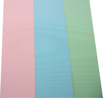Χαρτόνι με ρίγες διάφορα χρώματα 