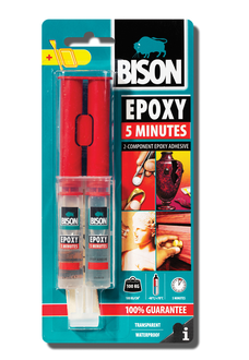 Bison epoxy glue 5 minutes 