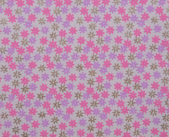 Χαρτί λουλούδια ρόζ 50 χ 70 cm 