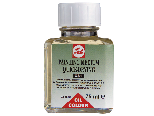 Painting medium quick-drying 