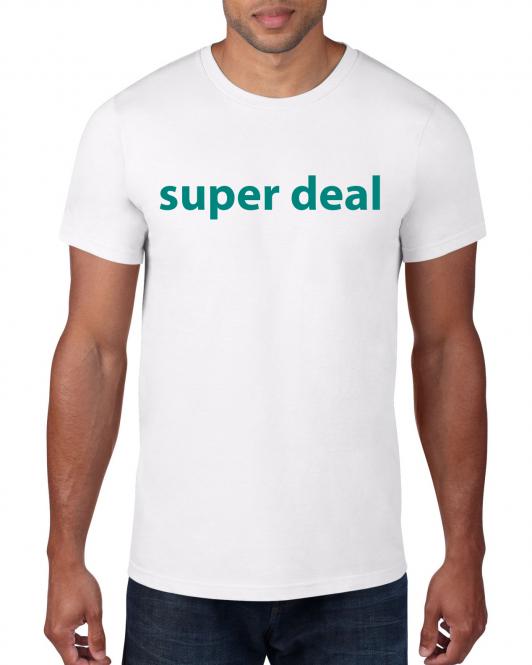 White t-shirt super deal 500τμχ 