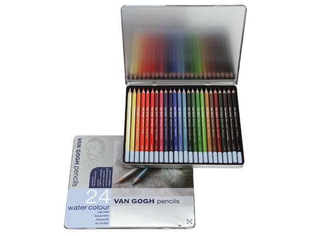 Van Gogh water colour pencils sets Water colour pencils sets 24