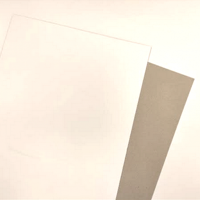 Χαρτόνι Βιβλιοδεσίας διχρωμο, άσπρο-γκρί 2 mm 