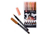 Sakura Manga brush coloring set 6 τμχ